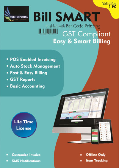 BiLL SMART GST Ready Billing Software